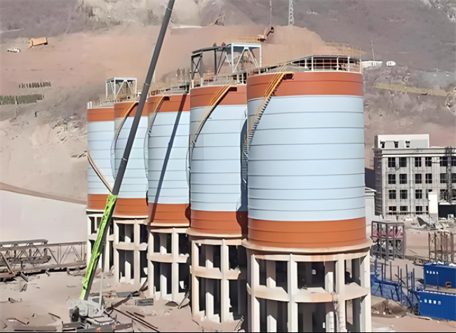 诸暨高架钢板仓